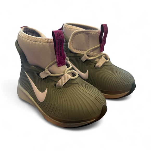 Nike Other - Nike Kids Gray and Purple “All Conditions Play” Shoes size 5C